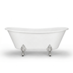 Bồn tắm Clawfoot Chrome