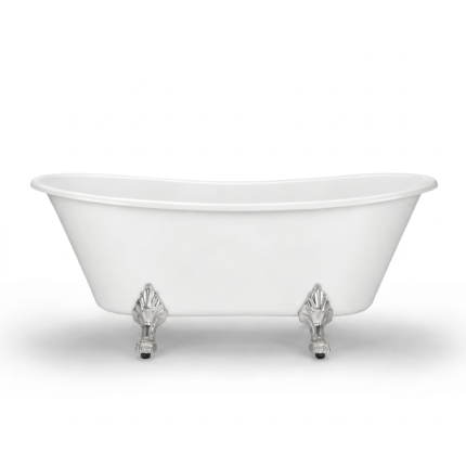 Bồn tắm Clawfoot Chrome