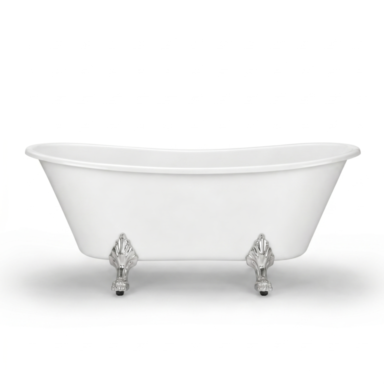 Bồn tắm Clawfoot Chrome