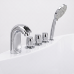 Bồn tắm Oval Đen Trắng
